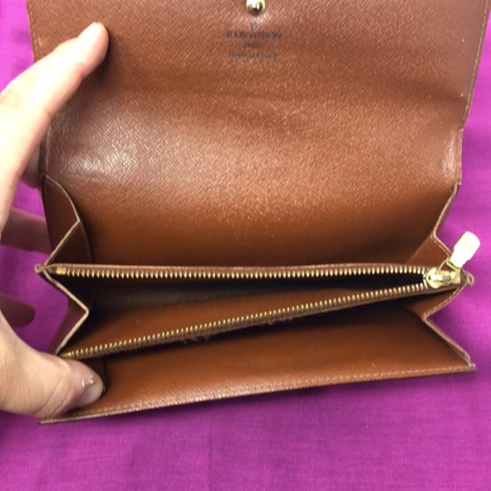 Louis Vuitton purse wallet geniune - Picture 9 of 10